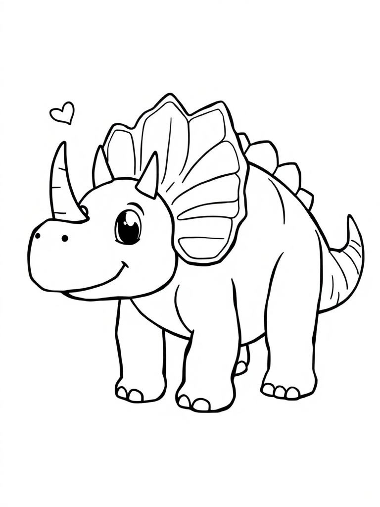 Cute Triceratops