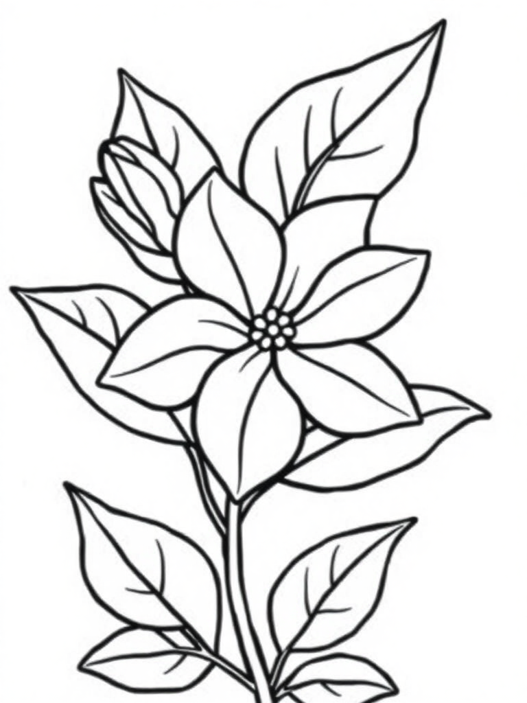Cute Jasmine flower 