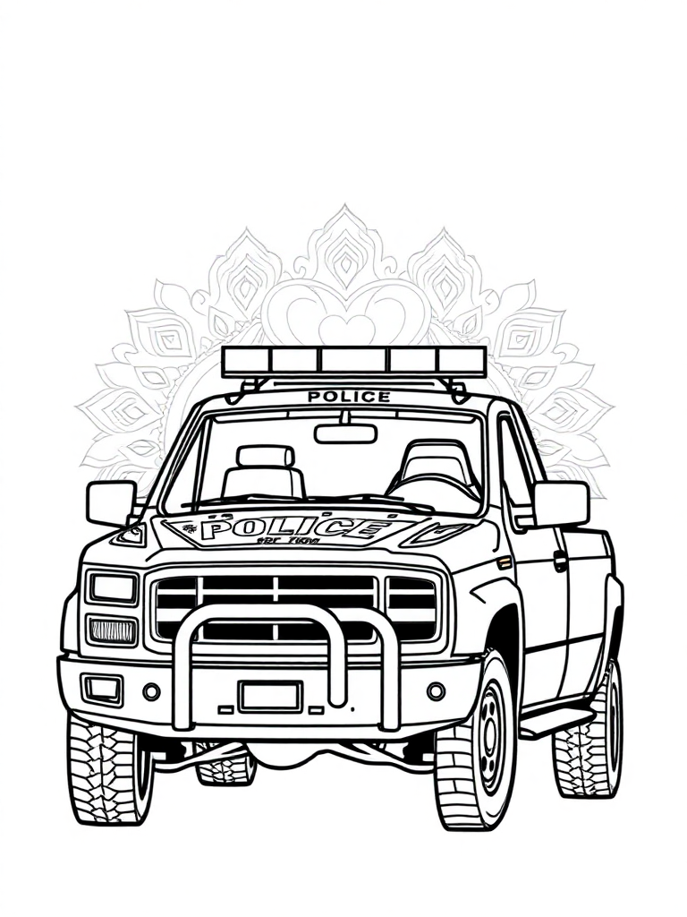 Police Pickup Truck