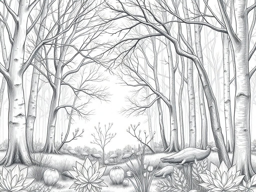 Spring in the woods